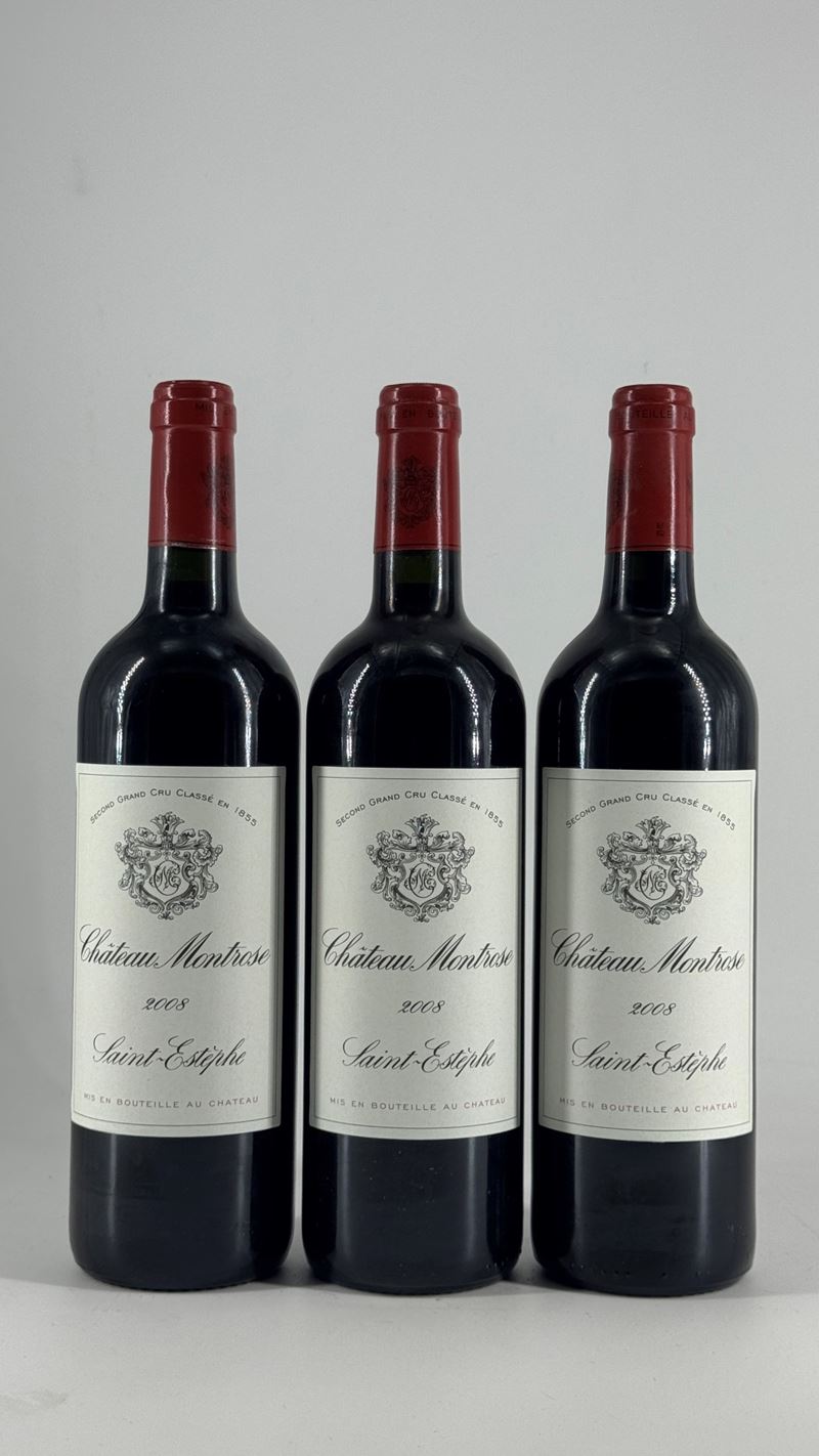 Saint-Estèphe, Château Montrose 2008 (3 bottiglie)