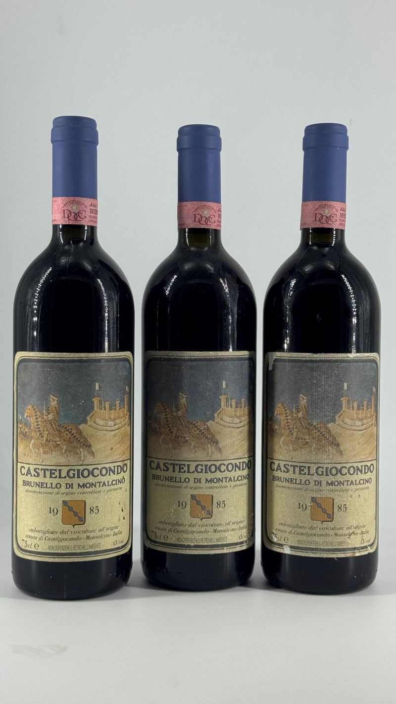Frescobaldi, Brunello di Montalcino Castelgiocondo 1985 (3 bottiglie)