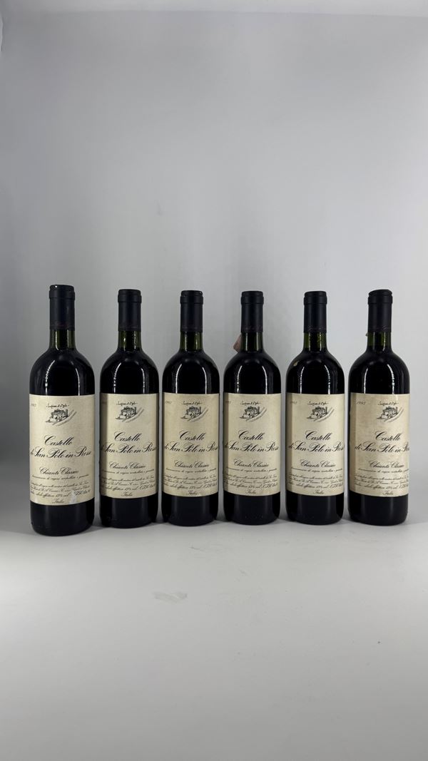 Chianti  Castello Di San Polo In Rosso 1993 6 Bot