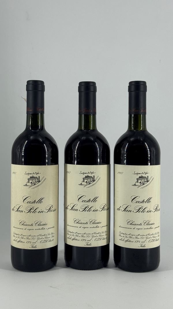 Chianti  Castello Di San Polo In Rosso 1997 3 Bot