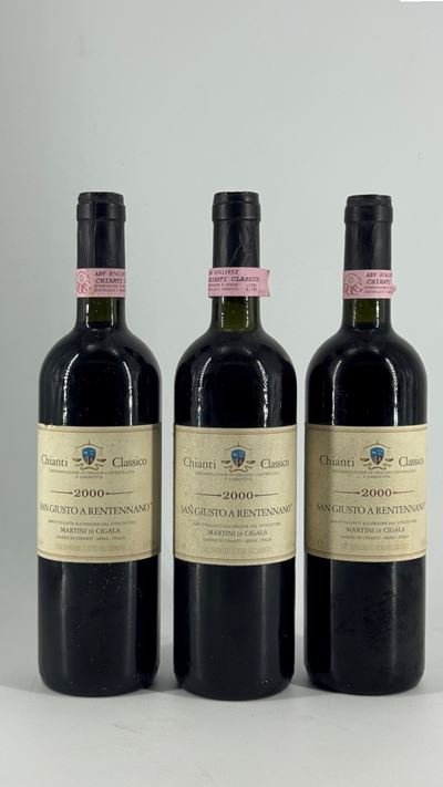 Chianti San Giusto a Rentennano, 2000, 3 bottiglie