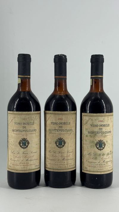 Nobile di Montepulciano Riserva Boscarelli, 1985, 3 bottiglie