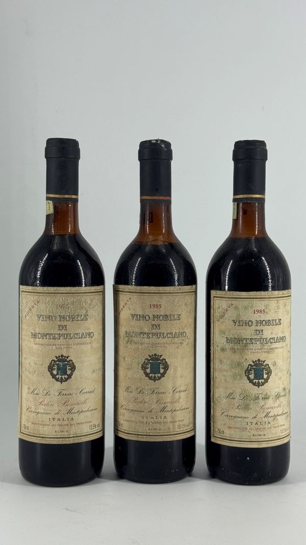 Nobile Di Montepulciano Riserva  Boscarelli 1985 3 Bot