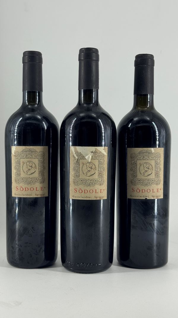 Sangiovese Sodole Guicciardini Strozzi 1996 3 Bot