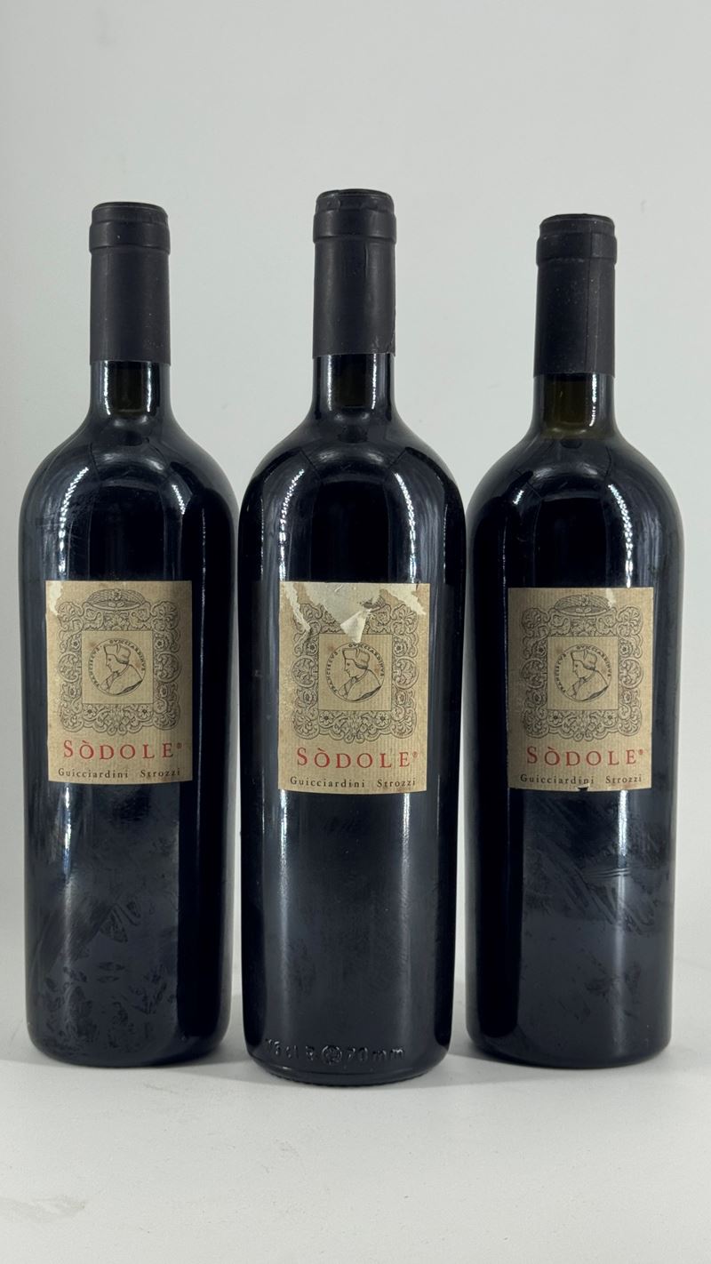 Sangiovese IGT Toscana, Sodole Guicciardini Strozzi, 1996, 3 bottiglie
