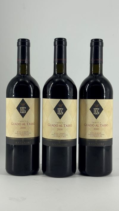 Toscana, Guado al Tasso Antinori 2000, 3 bottiglie