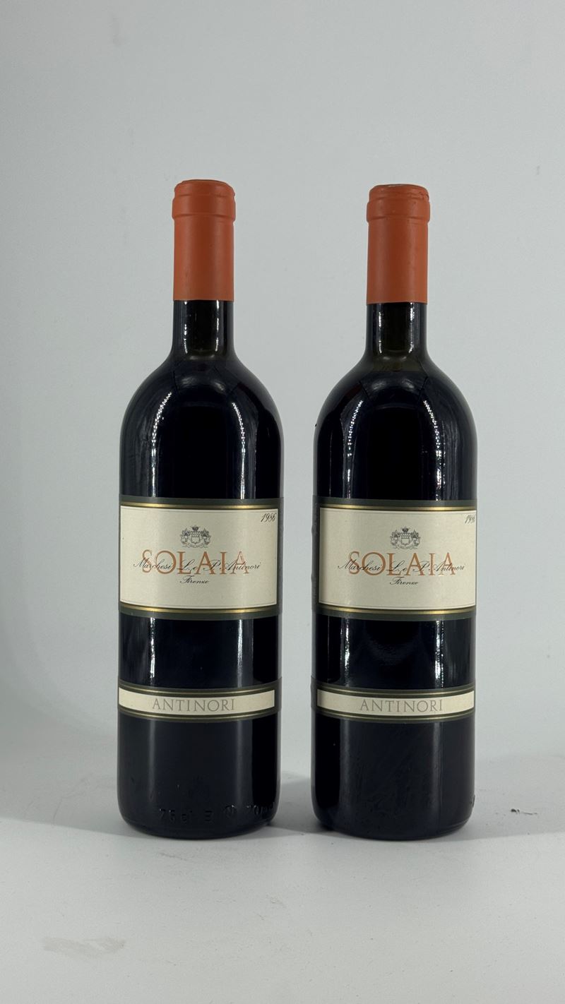 Vino Antinori, Solaia 1986, 2 bottiglie