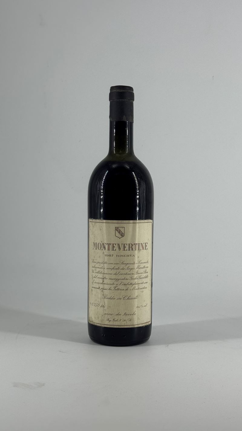 Toscana, Montevertine Riserva 1987