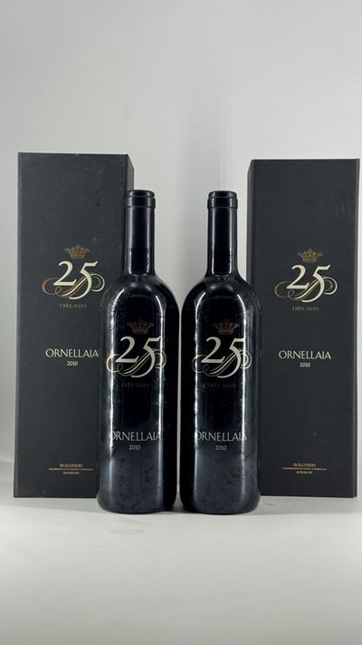Ornellaia, 2010 — 2 bottiglie (OCB, senza riserva)