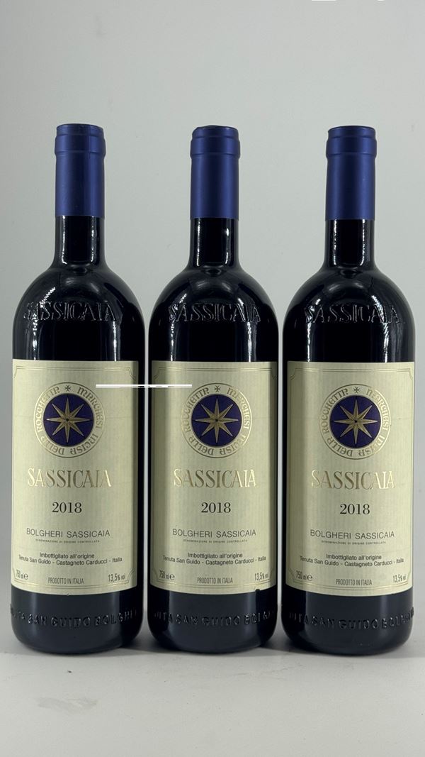 Sassicaia  2018 3 Bot
