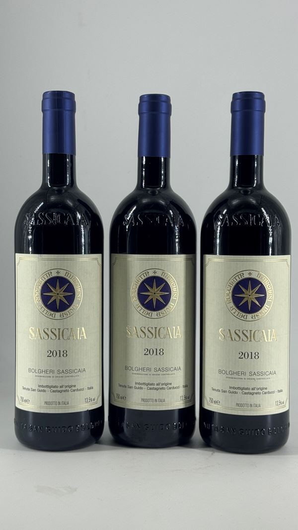 Sassicaia  2018 3 Bot
