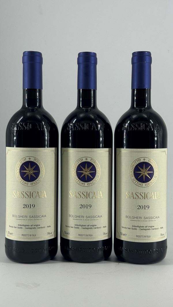 Sassicaia  2019 3 Bot
