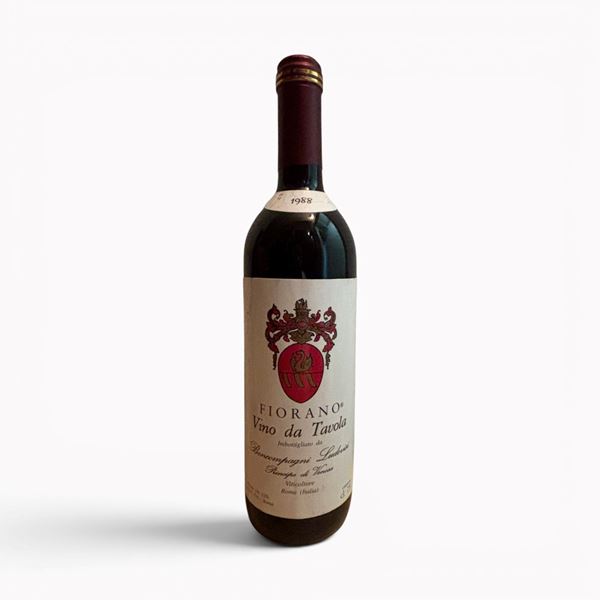 Bordeaux Blend Fiorano Red Boncompagni Ludovisi 1988 1 Bot