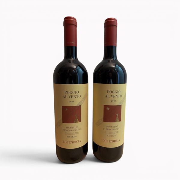 Brunello Di Montalcino Riserva Poggio Al Vento Col D'Orcia 2010 2 Bot