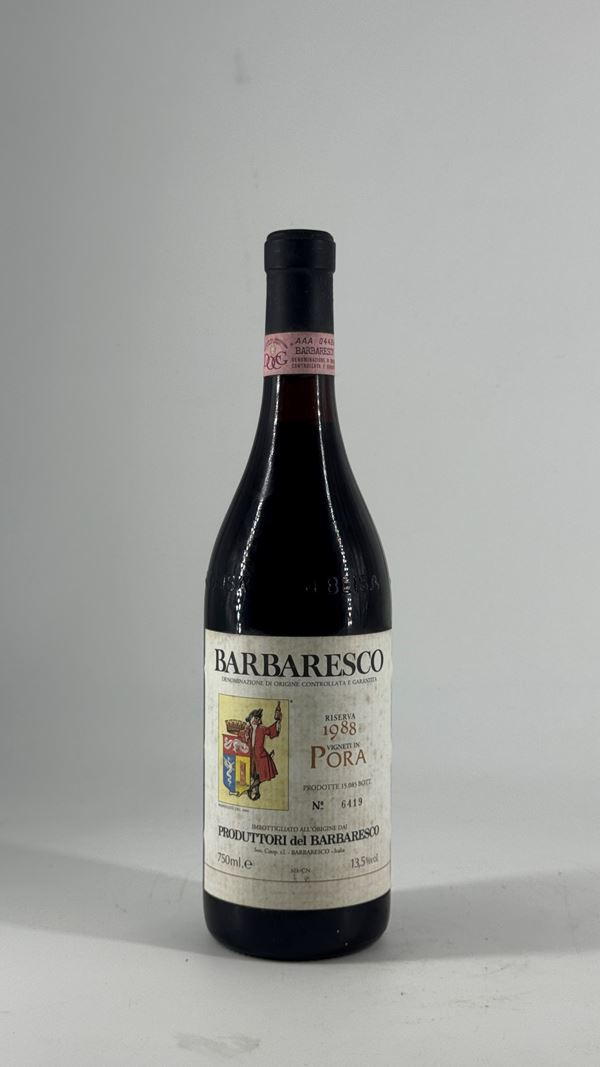 Barbaresco Riserva Pora Produttori Del Barbaresco 1988 1 Bot