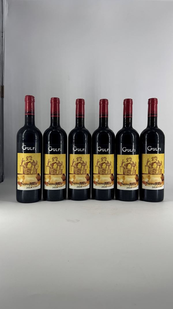 Nero D'Avola Nerojbleo Gulfi 2013 6 Bot