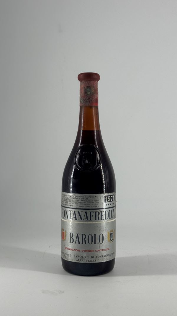 Barolo  Fontanafredda 1971 1 Bot