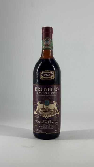 Brunello di Montalcino “Poggio alle Mura” 1975, 1 bottiglia