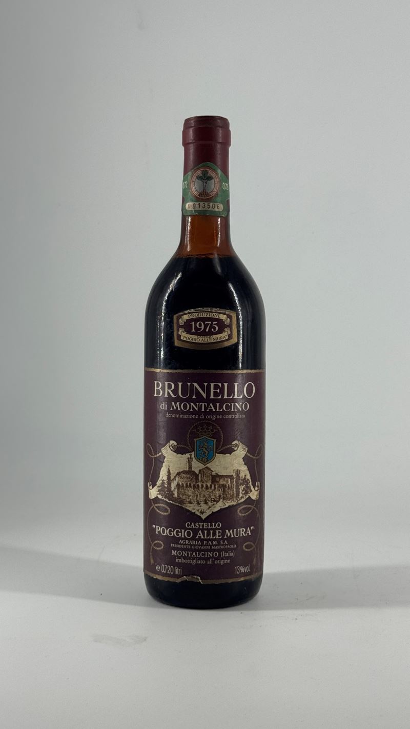 Brunello di Montalcino “Poggio alle Mura” 1975, 1 bottiglia
