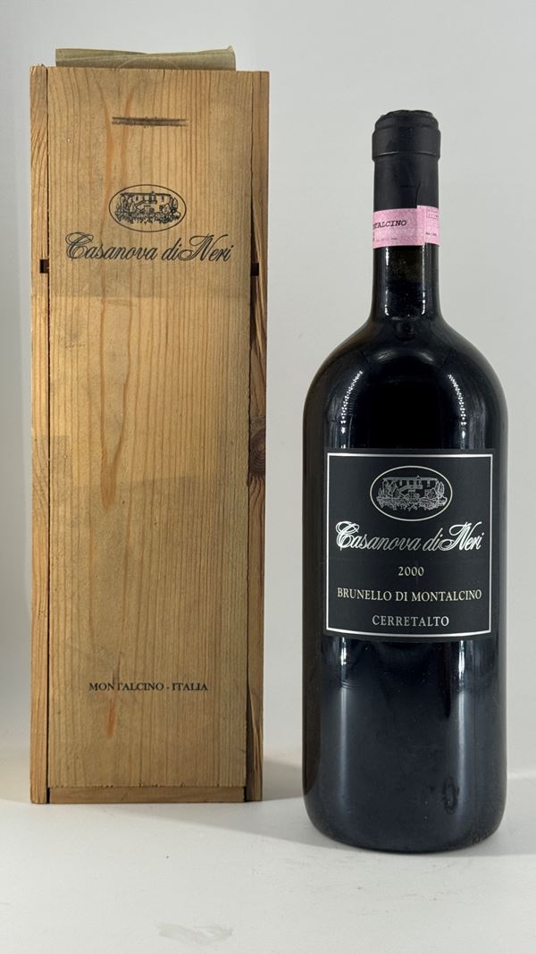 Brunello Di Montalcino Cerretalto Casanova Di Neri 2000 1 Mag