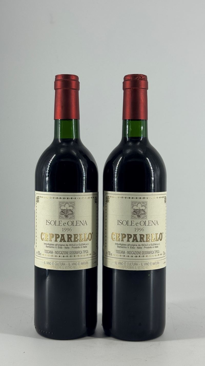 Isole e Olena, Super Tuscan Sangiovese Cepparello 1996 (2 bottiglie)