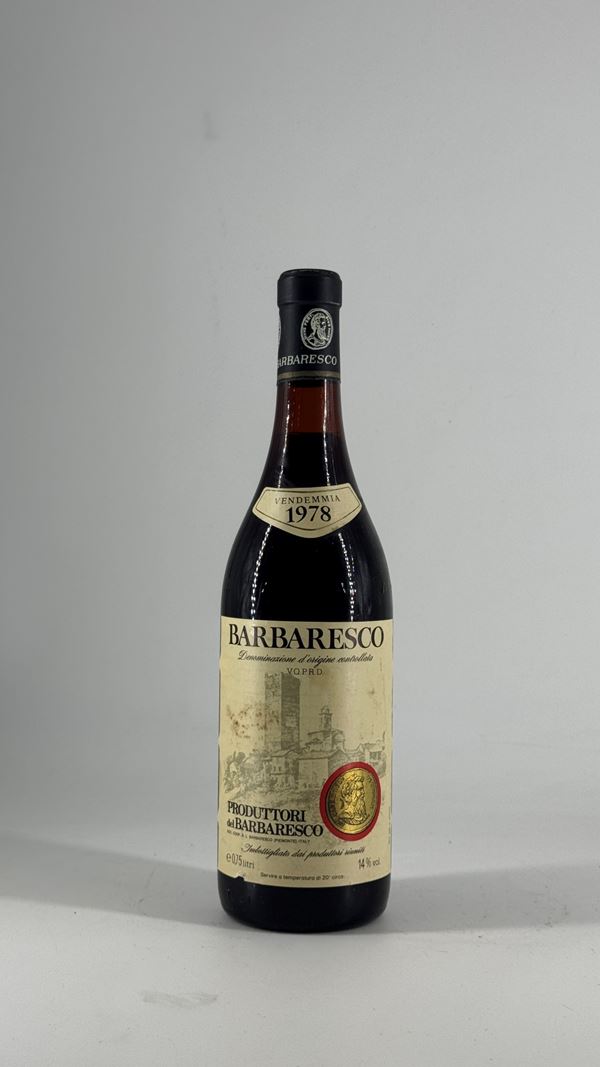 Barbaresco  Produttori Del Barbaresco 1978 1 Bot