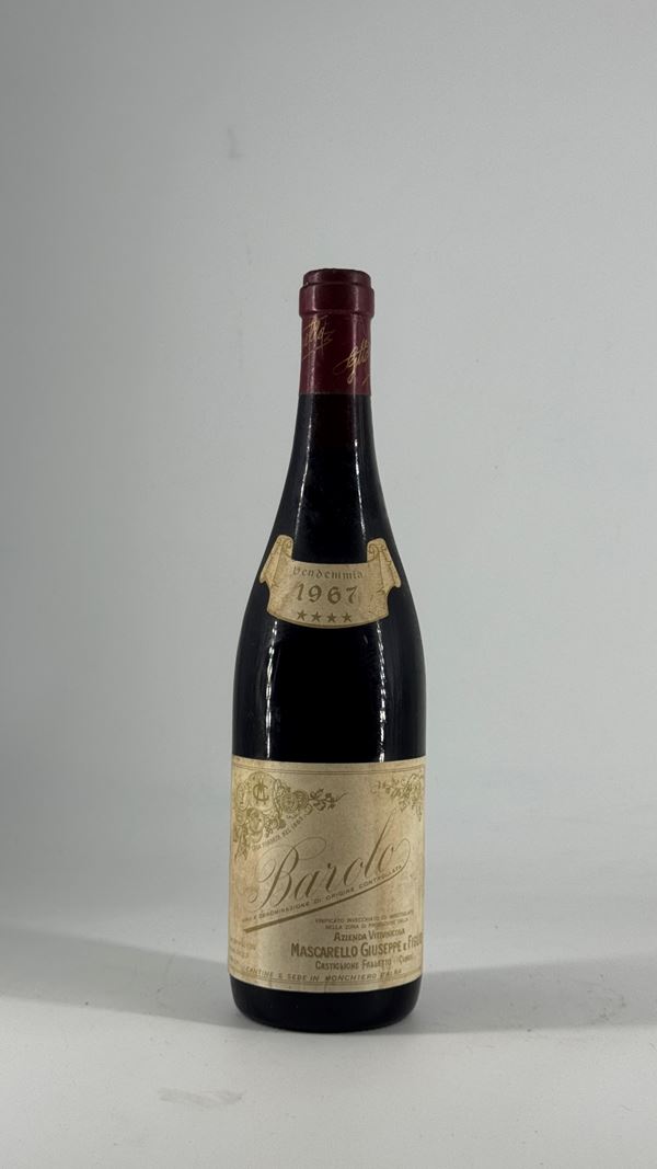 Barolo  Giuseppe Mascarello 1967 1 Bot