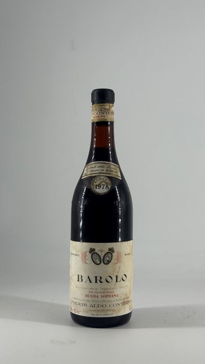 Aldo Conterno, Barolo Bussia Poderi Aldo Conterno 1978 (1 bottiglia), senza riserva