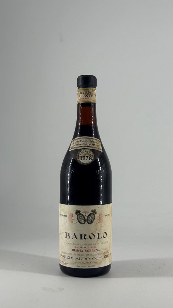 Barolo Bussia Poderi Aldo Conterno 1978 1 Bot