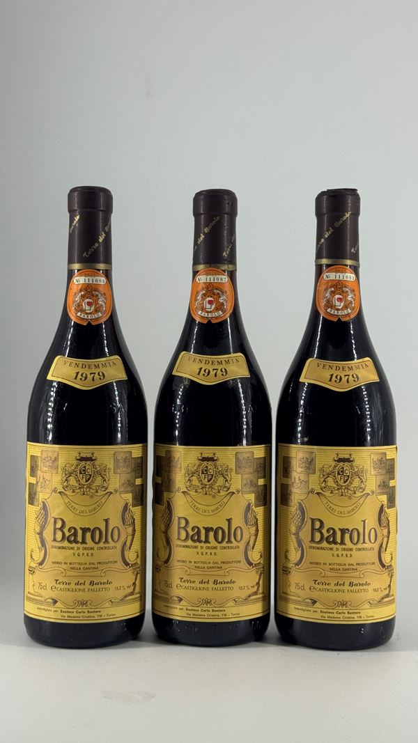 Barolo  Terre Del Barolo 1979 3 Bot