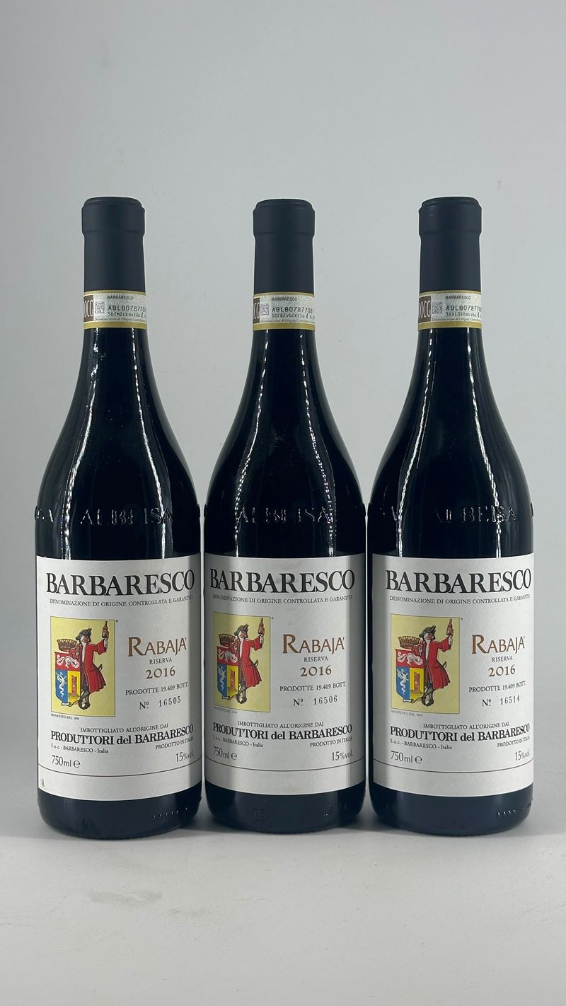 Produttori del Barbaresco, Barbaresco Riserva Rabajà 2016 (3 bottiglie)
