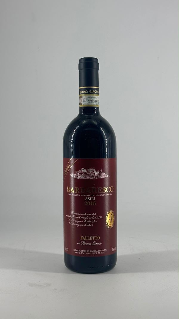 Barbaresco Riserva Asili (Red Label) Bruno Giacosa 2016 1 Bot