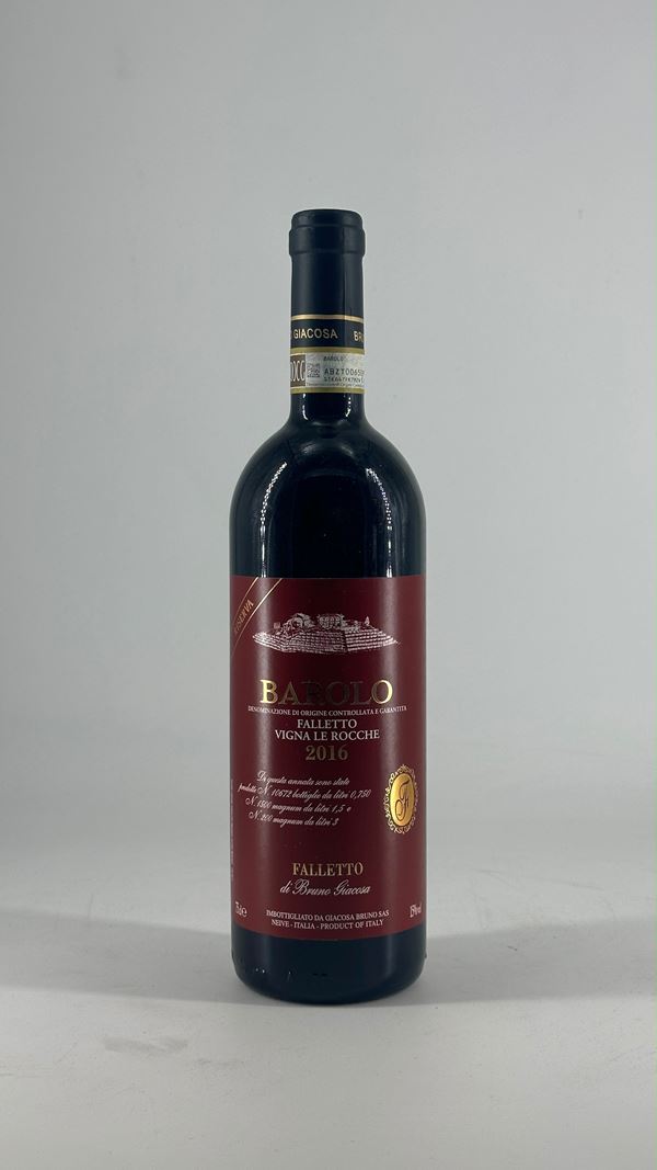 Barolo Riserva Le Rocche Del Falletto (Red Label) Bruno Giacosa 2016 1 Bot