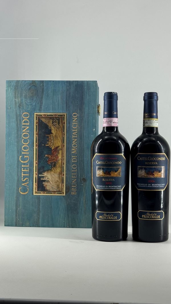 Brunello Di Montalcino Riserva Castelgiocondo Frescobaldi 2001 - 2006 2 Bot 