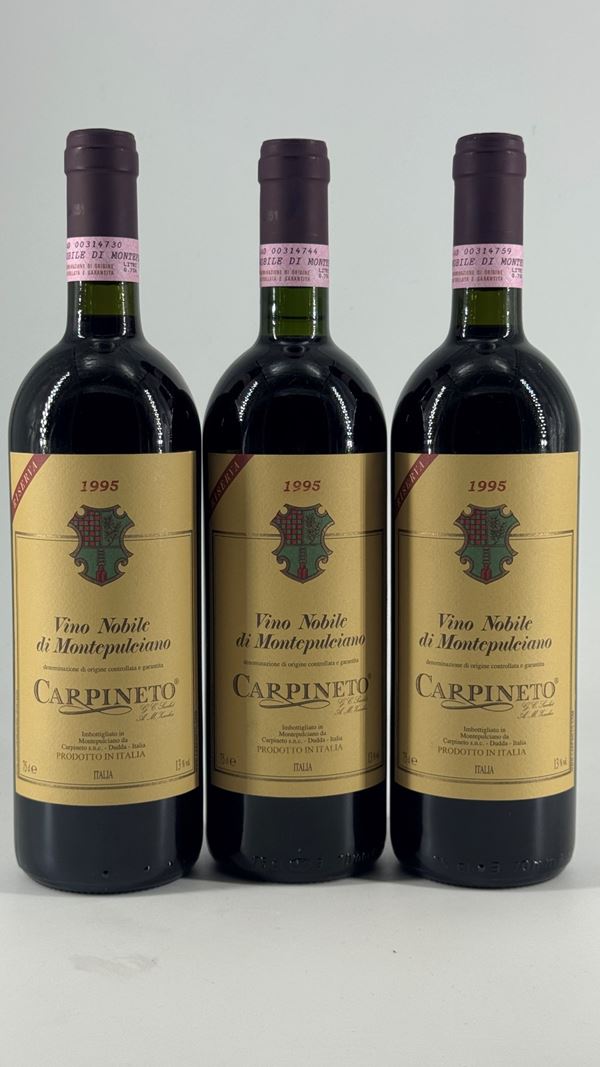 Nobile Di Montepulciano Riserva  Carpineto 1995 3 Bot