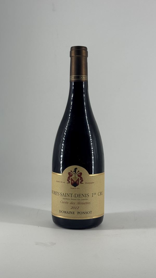 Morey-Saint-Denis 1er Cru "Des Alouettes" Ponsot 2012 1 Bot