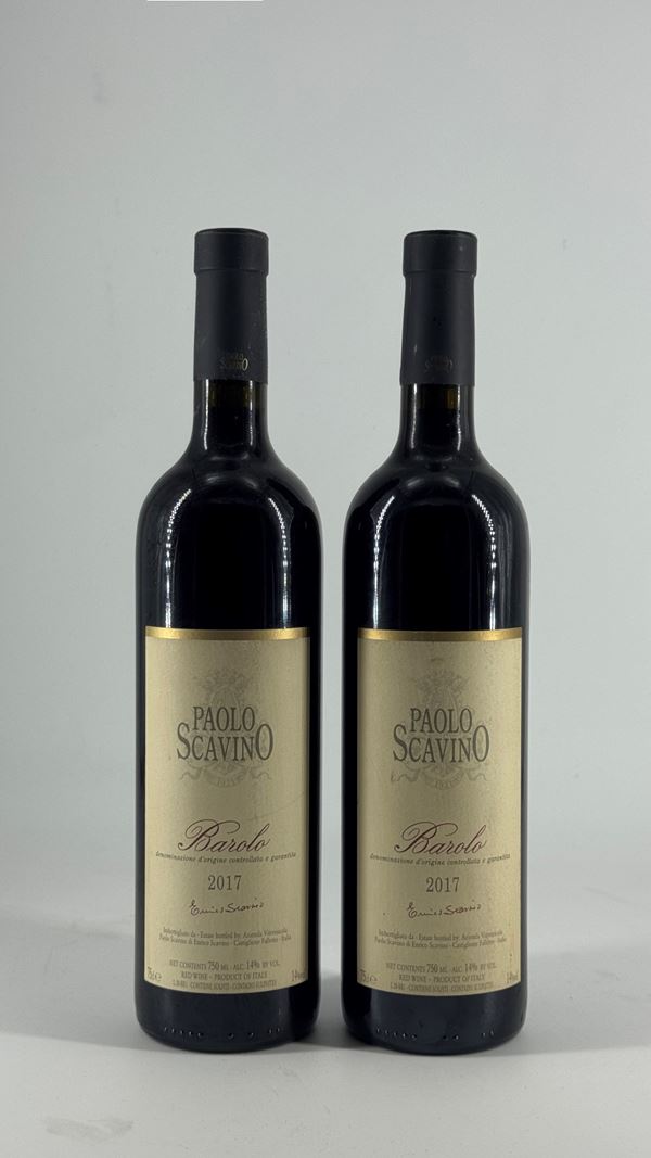 Barolo  Paolo Scavino 2017 2 Bot