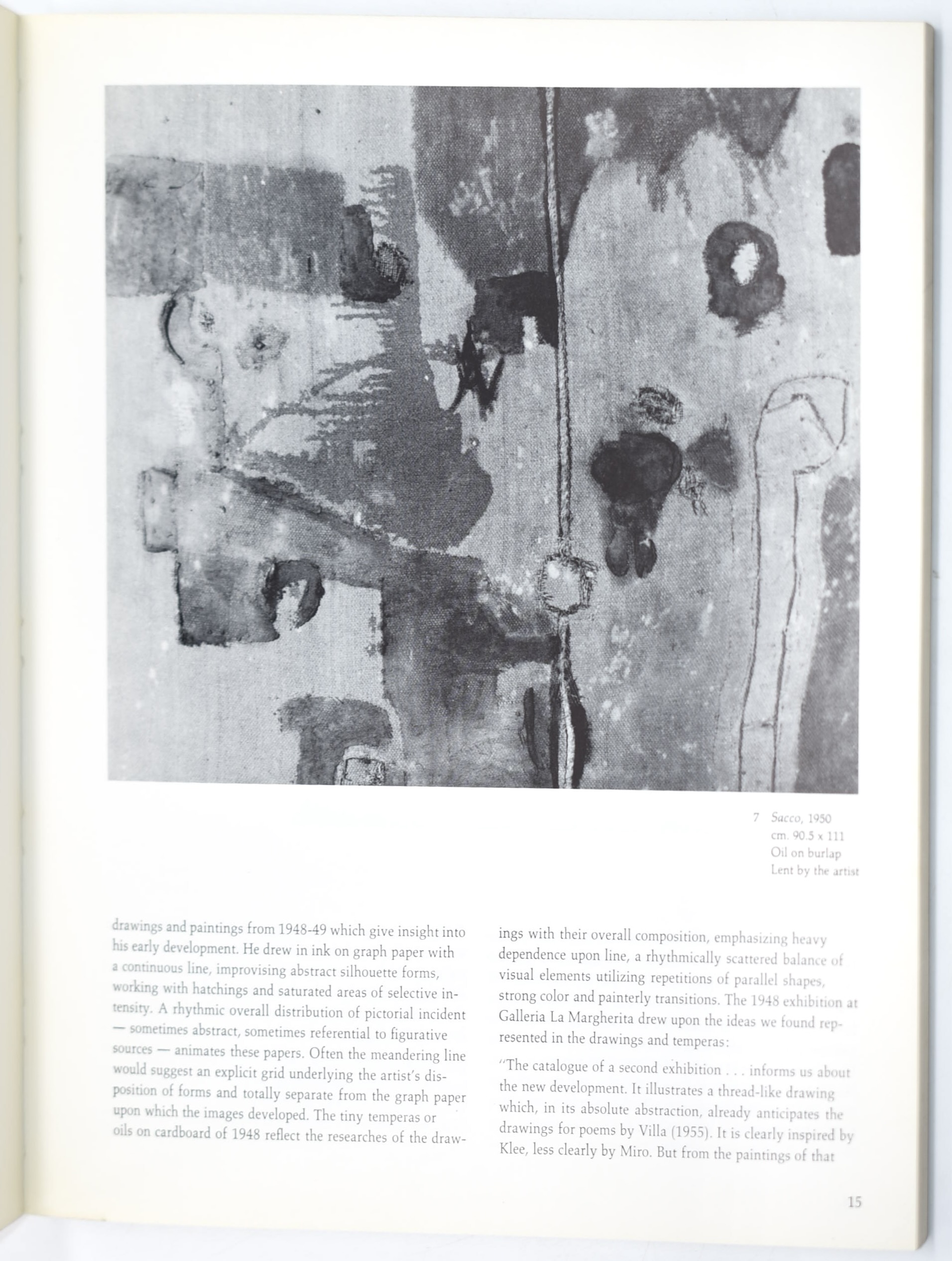 Astrattismo e informale, raccolta di 4 cataloghi/opuscoli (Emil Schumacher, Wassili Kandinsky, Al...