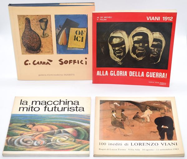 Futurismo, Carrà, Soffici e Viani (4 volumi)