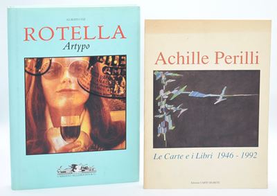 Achille Perilli e Mimmo Rotella, Cataloghi monografici (1992-2004) su carta e opere Artypo