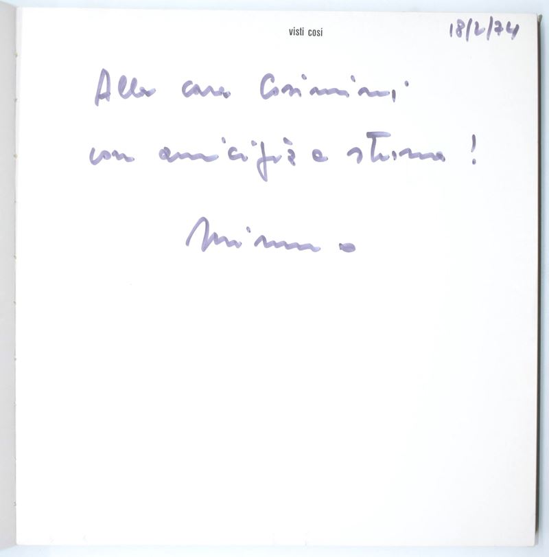 Mimmo Dabbrescia, Visti così, 1973
