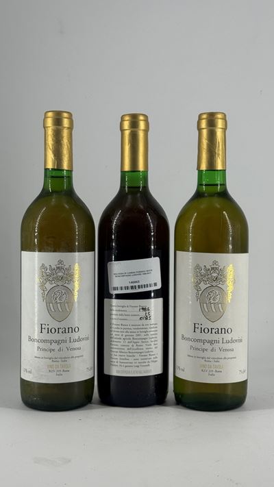 Boncompagni Ludovisi, Malvasia di Candia Fiorano White 1986, 3 bottiglie