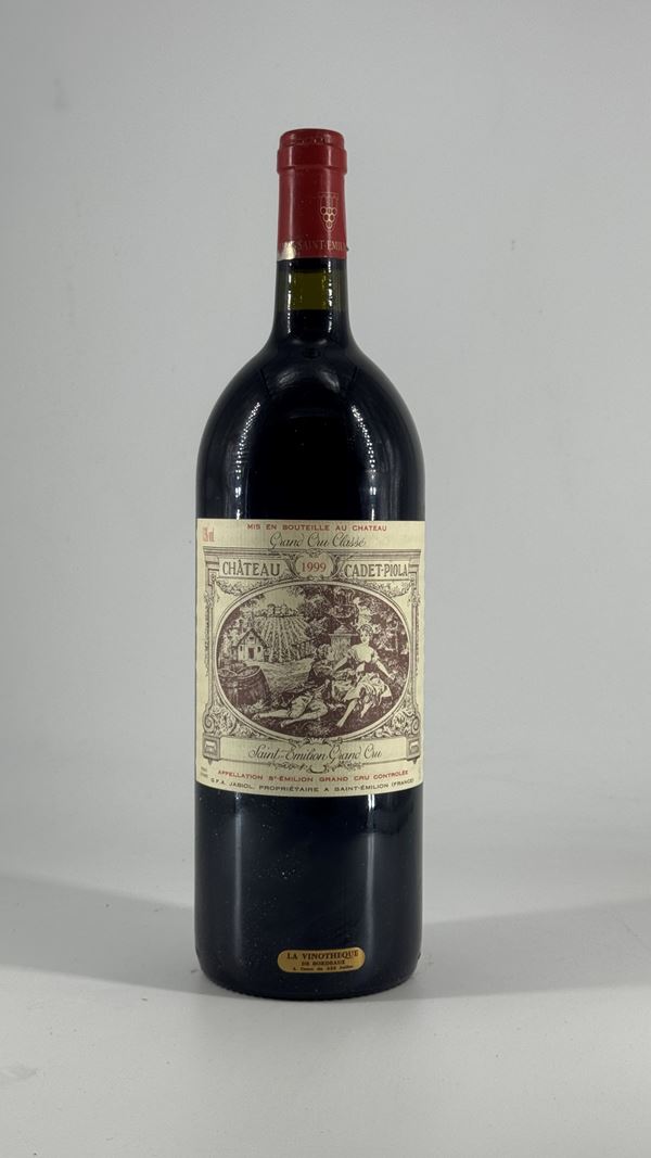 Saint-Émilion Château Cadet-Piola  1999 1 Mag