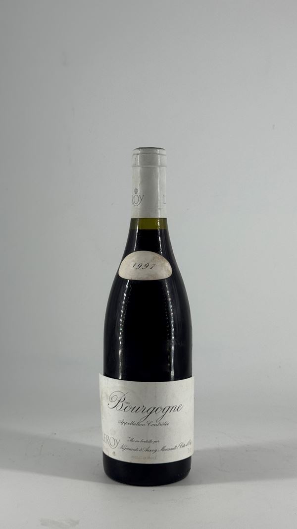 Bourgogne Red  Domaine Leroy 1997 1 Bot