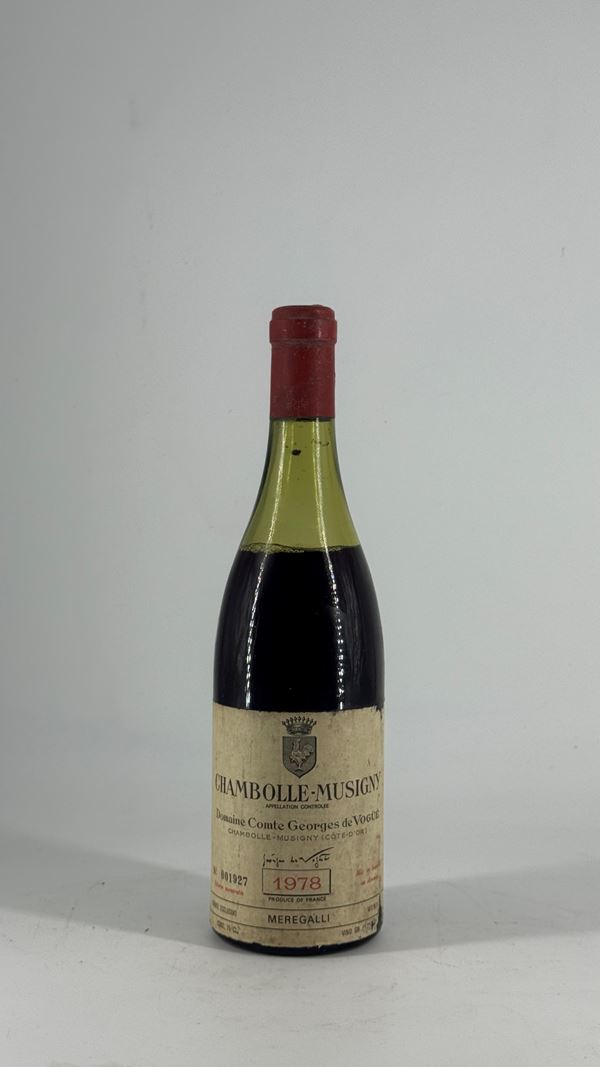 Chambolle-Musigny  Domaine Comte Georges De Vogüé 1978 1 Bot