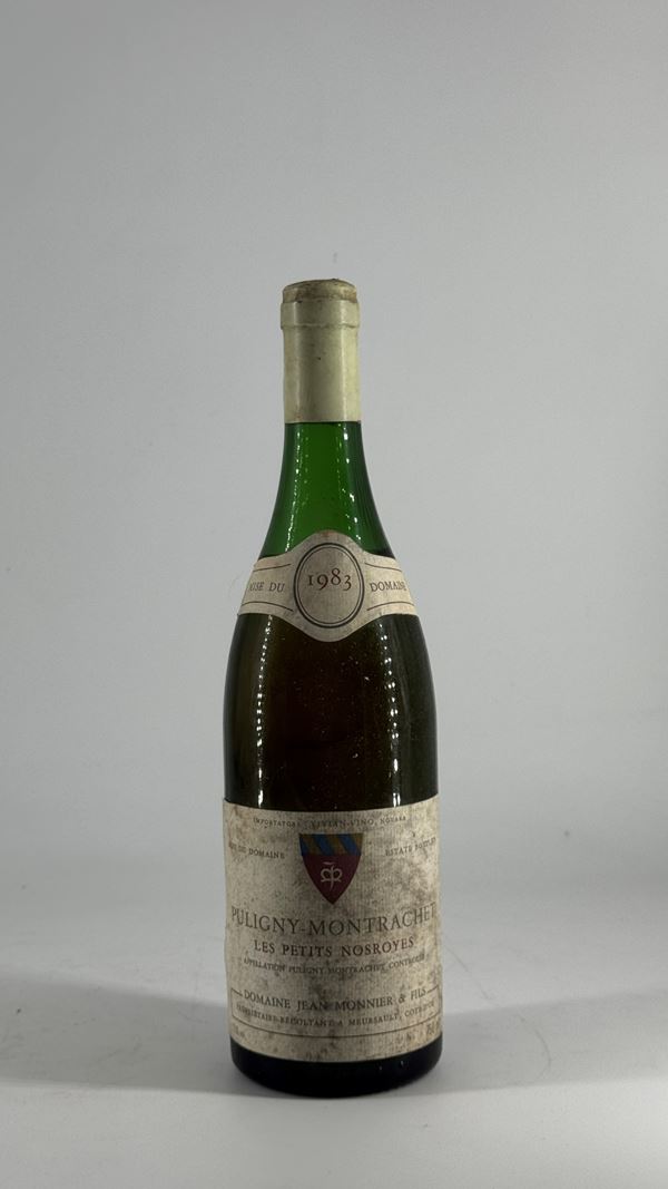 Puligny-Montrachet Les Petit Nosroyes Domaine Jean Monnier & Fils 1983 1 Bot