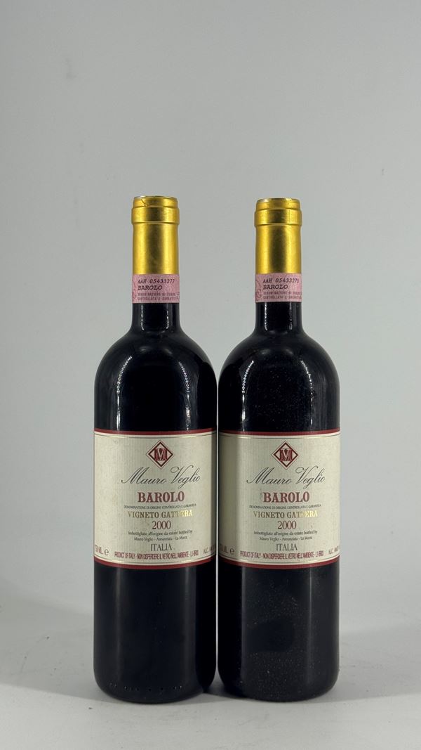 Barolo Gattera Mauro Veglio 2000 2 Bot