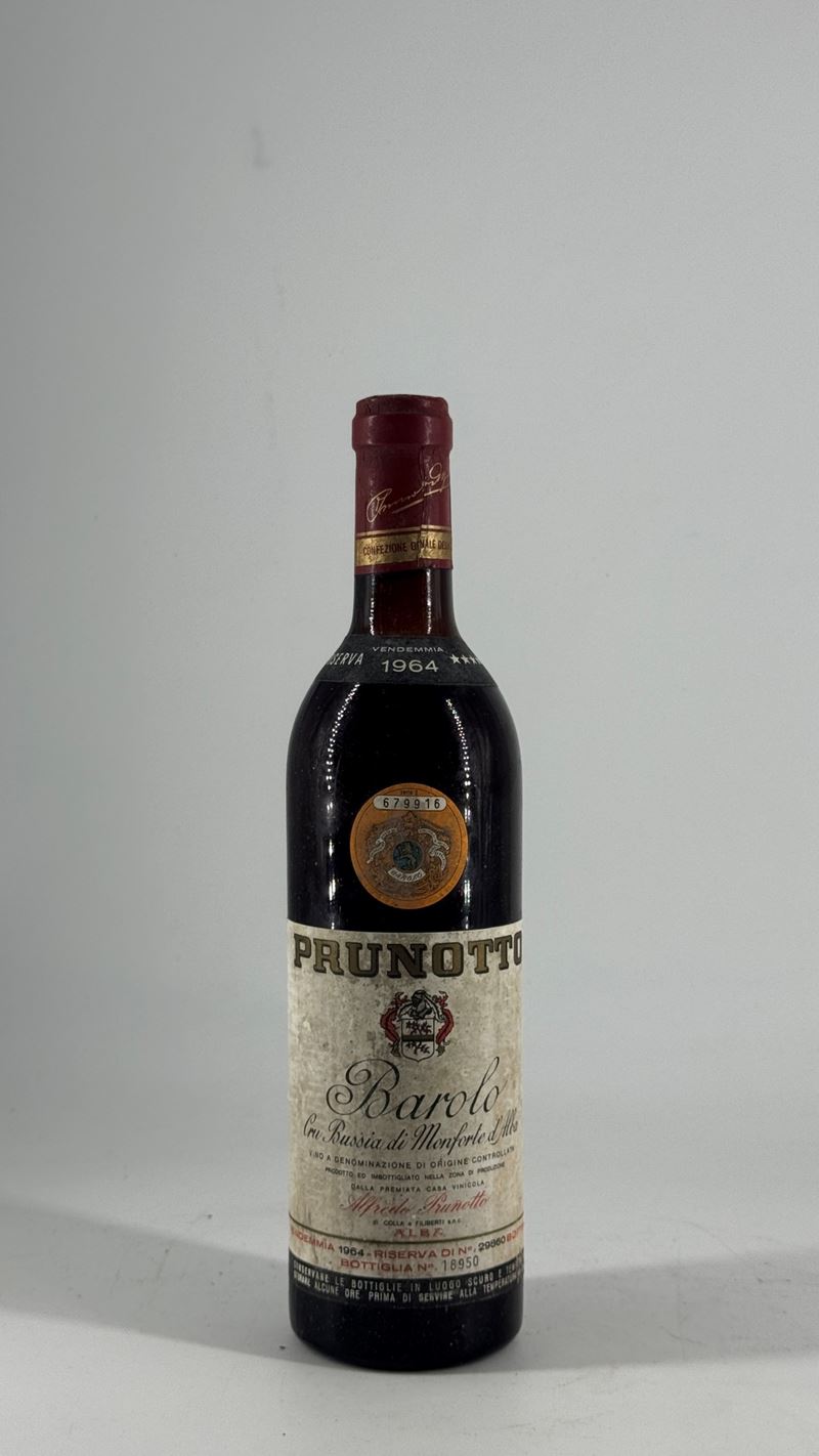 Prunotto, Barolo 1964 (1 bottiglia)