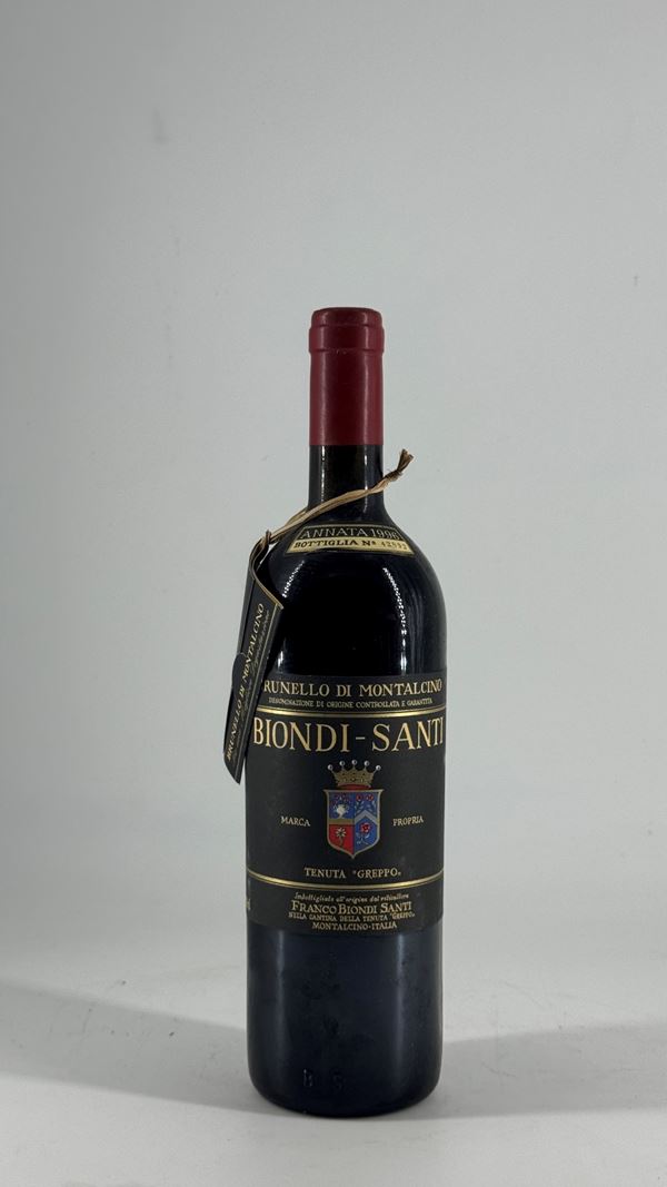 Brunello Di Montalcino  Biondi Santi 1996 1 Bot