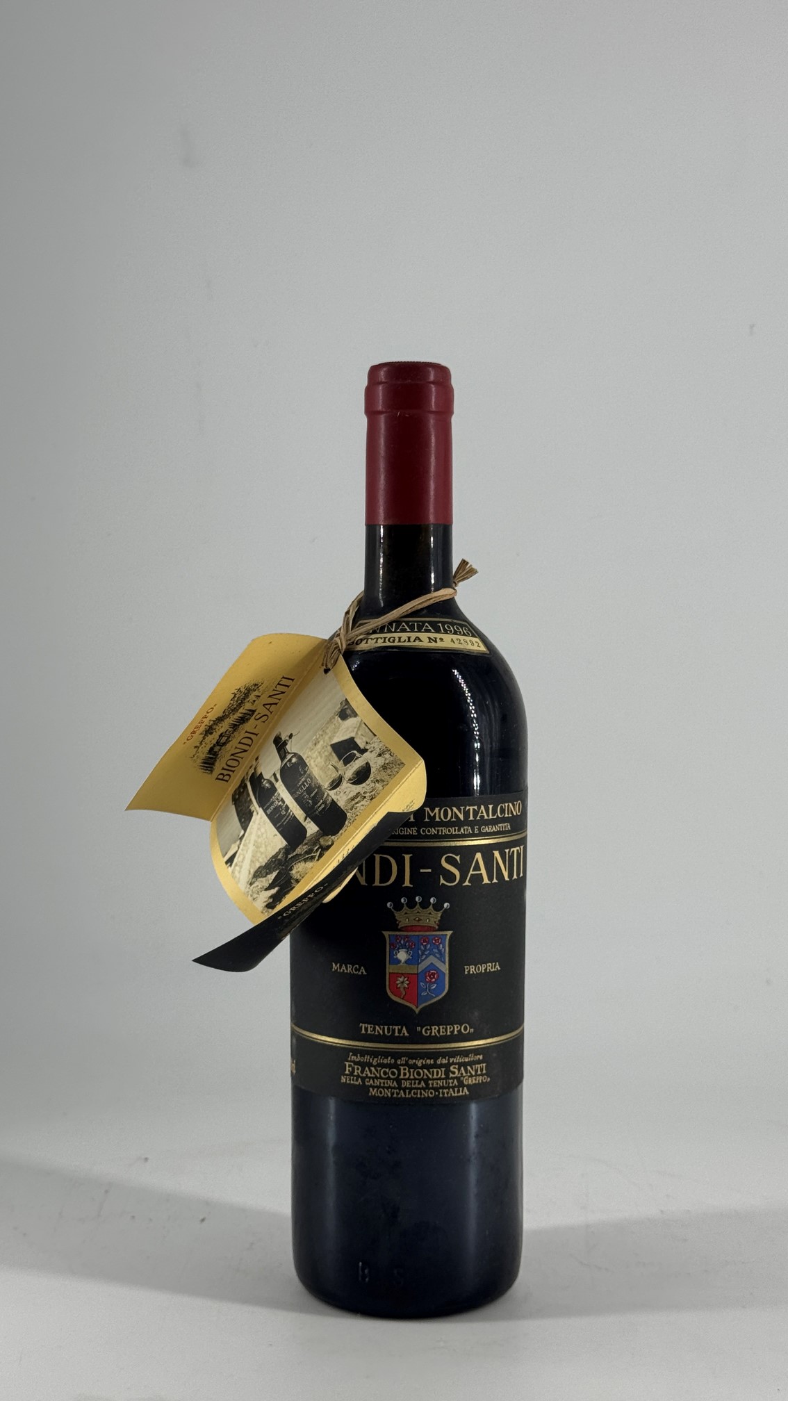 Cantina Biondi-Santi, Brunello di Montalcino Biondi-Santi, 1996, 1 bottiglia